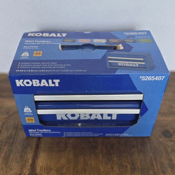 Kobalt Blue Mini Toolbox - Picture 6 of 6